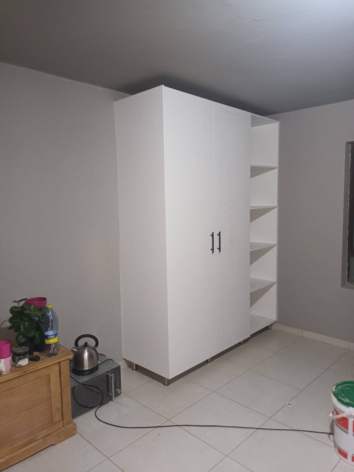 Wardrobe with Shelving